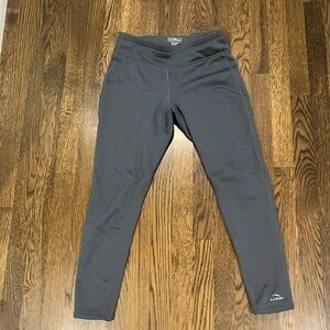 LL Bean thermal fleece tights